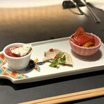 パフェ、珈琲、酒、佐々木 - お通し330円