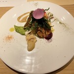 RISTORANTE IL NODO - ◎INSALATA  ～7月 畑・山の様子～
      　『神奈川県 畑、山の収獲』
      鎌倉を中心とした神奈川を感じるサラダだそうです。