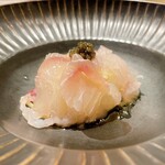 RISTORANTE IL NODO - コロダイと一緒にキャビアの塩気が丁度良く美味しい。