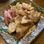 旬菜処 びいどろ - アグー豚豚トロ塩焼き