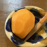 旬菜処 びいどろ - デザートのミニマンゴー