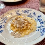 ラ スフォリーナ - タヤリン　トリュフをかけて　これは美味い♪