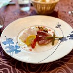 ラ スフォリーナ - 鮮魚のカルパッチョイルニード風