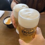 旬菜処 びいどろ - オリオン生で乾杯！