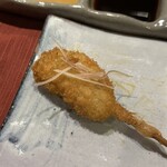 串かつ あーぼん - 揚げナス