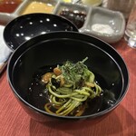 串かつ あーぼん - 茶そば