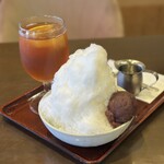 千鳥屋宗家 - 料理写真:ミルク金時のドリンクセット