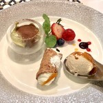 リストランテ ダ ニーノ - デザート盛り合わせ