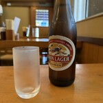 因幡うどん 渡辺通店 - 瓶ビール