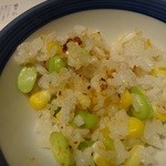 グランディア芳泉 - もろこしご飯　枝豆入り