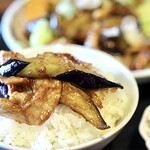 万徳 - 肉ナスセット定食