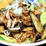 万徳 - 肉ナスセット定食