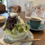 Pasta and Cafe FUNDAN - 宇治金時ミルク&クリーム