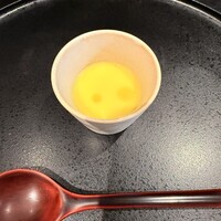 きつね - とうもろこしスープ