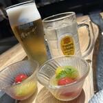 shigi/肉刺しと餃子 TAMAGO NO MIGIUE - 