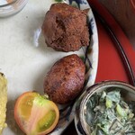 笑味の店 - 2種類のアンダギー