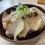 ラーメン専科 竹末食堂 - ローストポークステーキ飯