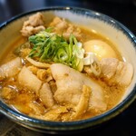 肉汁うどん奥村 - 肉汁肉増し増し