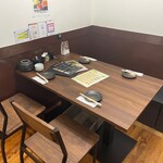 ごく天 - 4名様テーブル席
