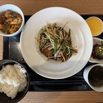 CHINESE DINING 瑞 - 韮菜猪肝週替わりＳＰランチ定食