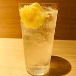 宿酒 きんきん - 20250707生レモンサワー700円