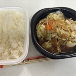 ほっともっと - 肉野菜炒め弁当