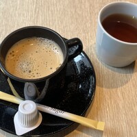 僧伽小野 京都浄教寺 - 食後のほうじ茶とコーヒー