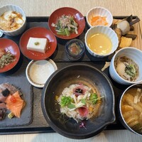僧伽小野 京都浄教寺 - 僧伽ちらしと刺身御膳