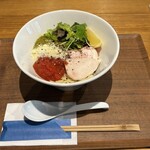 COTE CAFE - バジルとトマトの冷製混ぜそば