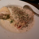 ビストロ酒場 ｌａｃ - オムレツ（野菜入りゴルゴンゾーラークリーム）