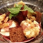 鉄板DINING集 - デザート 巨峰のジュビレ