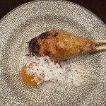 酒亭 田中 - つくねキンカン添え