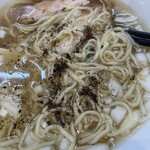 ラーメンにっこう - 黒七味追加