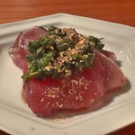 日 酒場 - 鰹ニラ薬味ポン酢