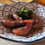 YAAB THAI en CASA  - 甘海老の紹興酒漬け