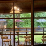 旧軽井沢Cafe 涼の音 - テラス席