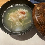 靭本町がく - 鱧の椀物