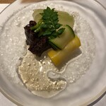 靭本町がく - 煮蛸と冬瓜