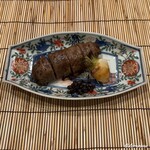 御料理 寺沢 - いわて牛の薇包み巻