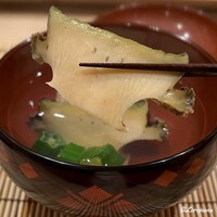 御料理 寺沢 - 三陸産の立派な蝦夷あわび