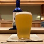 御料理 寺沢 - ユキノチカラ 白ビール