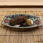 御料理 寺沢 - いわて牛の薇包み巻