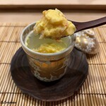 御料理 寺沢 - 毛蟹の玉地締め