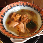 麺創 なな家 - 2014年8月〜9月
      冷やしエビ香味そば