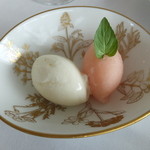 モナリザ - ソルベ（ミルクとピンクグレープフルーツ）