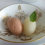 モナリザ - ソルベ（ダークチェリーと梅）