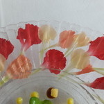 モナリザ - 生花をはさんだお皿