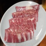 炭火焼肉ホルモンさわいし - 追加)和牛特選ハラミ