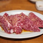 炭火焼肉ホルモンさわいし - 和牛特選サガリ