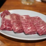 炭火焼肉ホルモンさわいし - 個体が違うハラミ